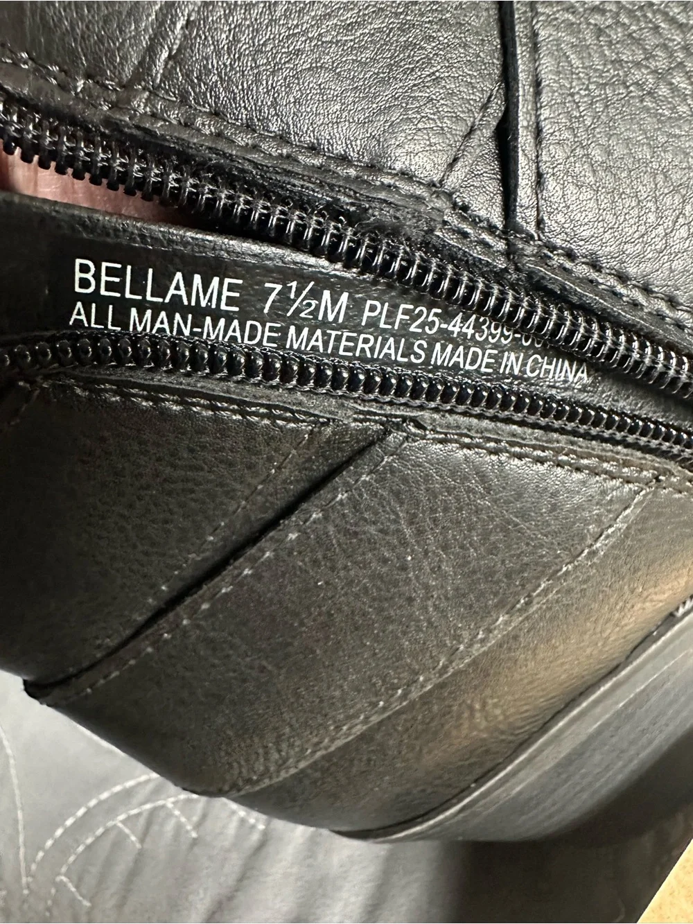 Frye and Co. Women’s Black Bellame Stacked Heel Booties NWT Size 7.5